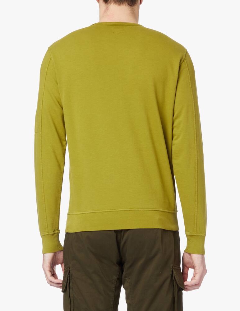 rinascente Cp Company Felpa girocollo leggera con lente - verde
