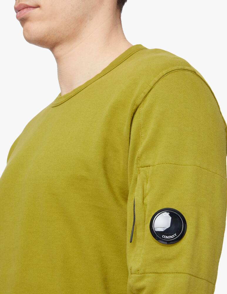 rinascente Cp Company Felpa girocollo leggera con lente - verde