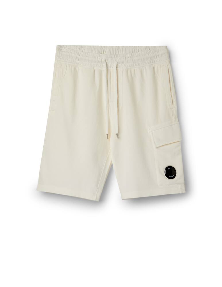 rinascente Cp Company Bermuda felpa tasca - bianco