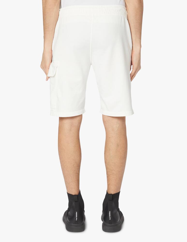 rinascente Cp Company Bermuda felpa tasca - bianco