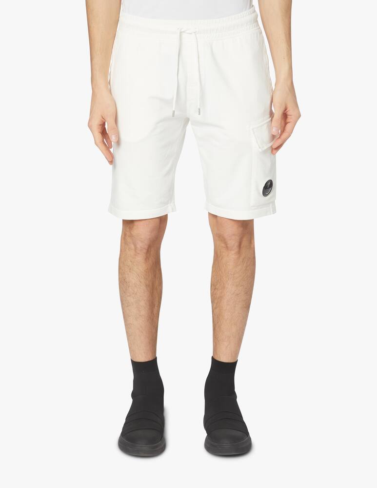rinascente Cp Company Bermuda felpa tasca - bianco