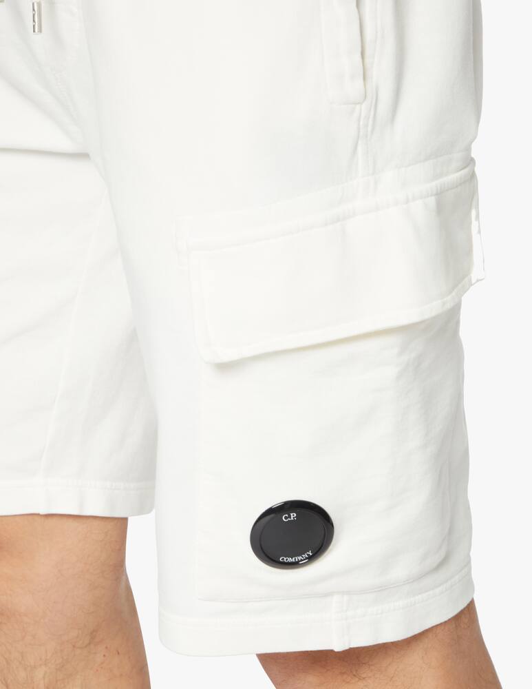 rinascente Cp Company Bermuda felpa tasca - bianco