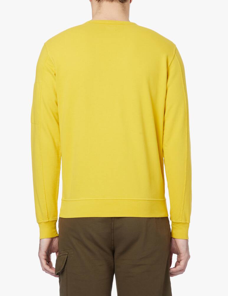 rinascente Cp Company Felpa girocollo leggera con lente - giallo