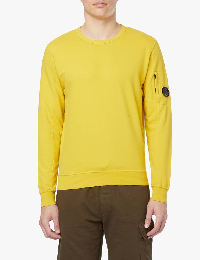 rinascente Cp Company Felpa girocollo leggera con lente - giallo