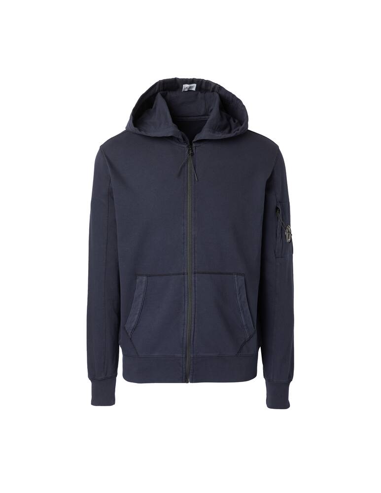 rinascente Cp Company Lightweight zip hooded sweatshirt - blue