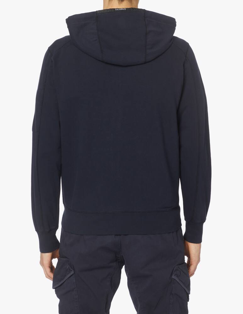 rinascente Cp Company Lightweight zip hooded sweatshirt - blue