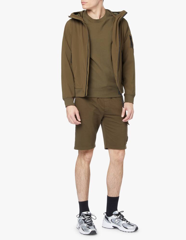 rinascente Cp Company Cp shell-r medium hooded jacket - green