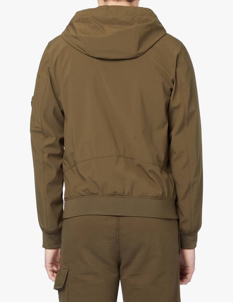 rinascente Cp Company Cp shell-r medium hooded jacket - green