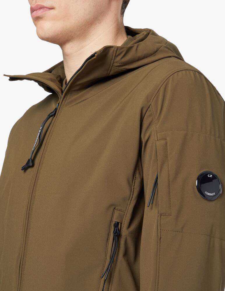 rinascente Cp Company Cp shell-r medium hooded jacket - green