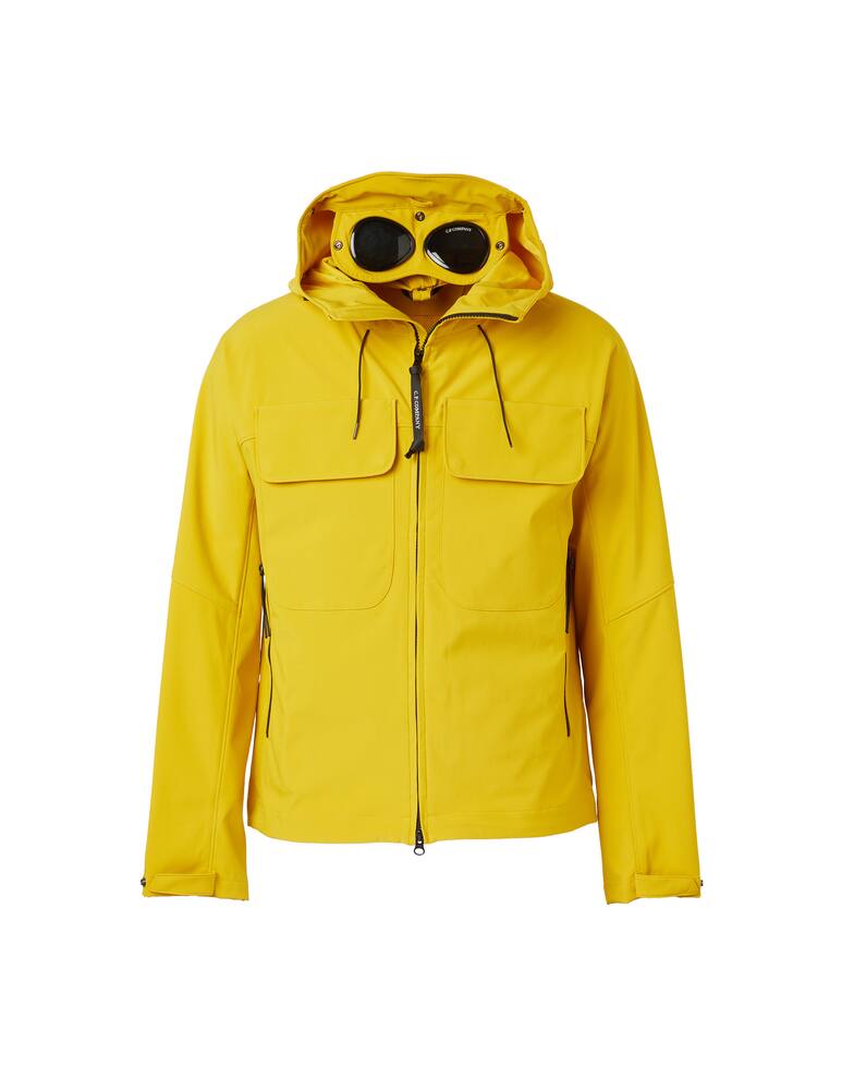 rinascente Cp Company Giacca con cappuccio cp shell-r utility goggle - giallo