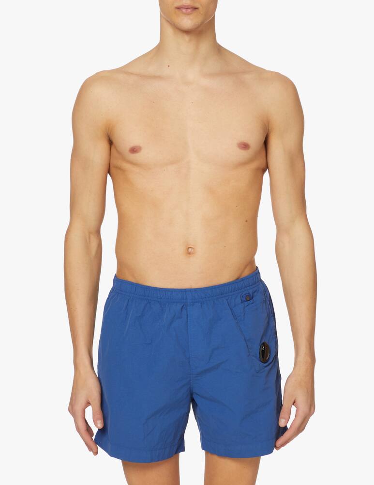 rinascente Cp Company Nylon lens swimshort - blue