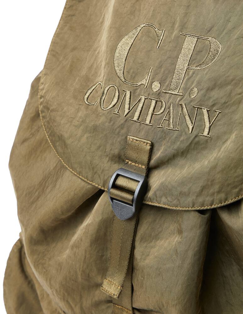 rinascente Cp Company Pocket nylon backpack - green