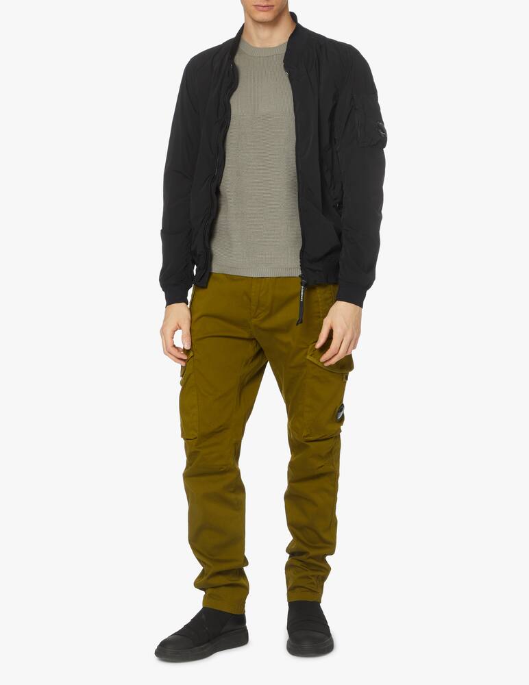 Cp Company Giacca bomber in nylon riciclato - nero - immagine 2 Cp Company Giacca bomber in nylon riciclato - nero - immagine 2