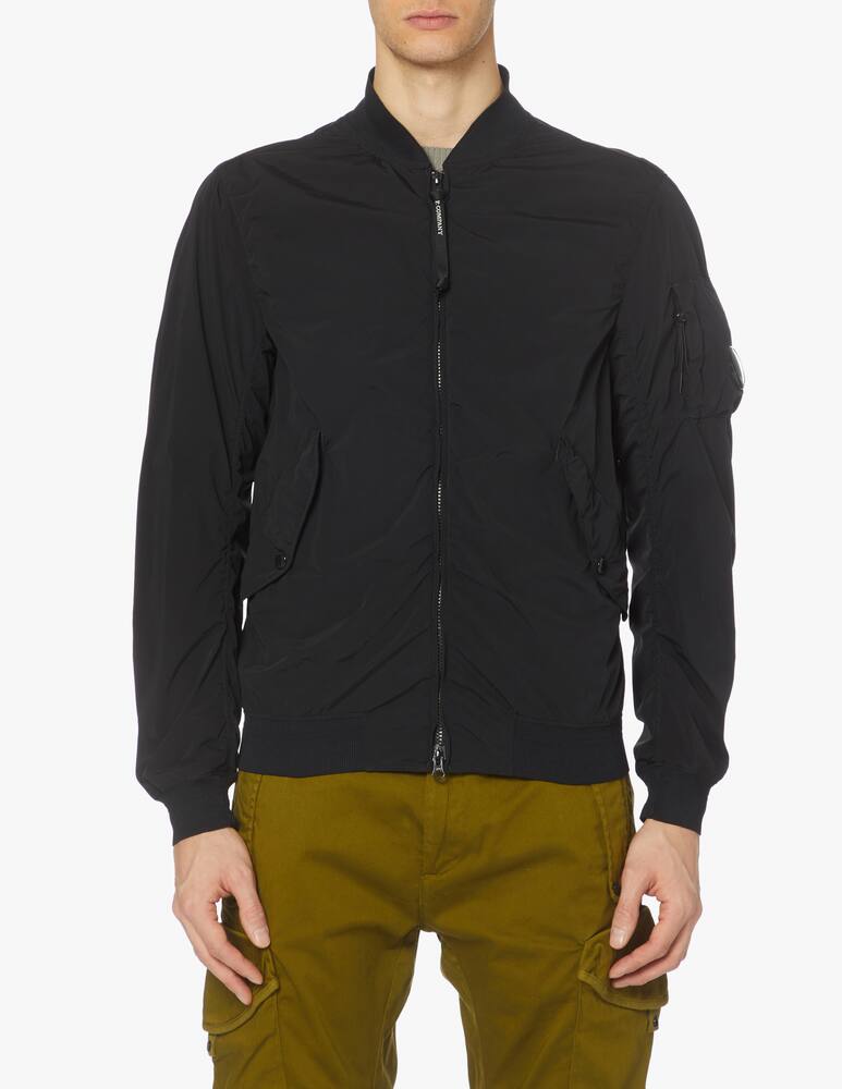 Cp Company Giacca bomber in nylon riciclato - nero - immagine 1 Cp Company Giacca bomber in nylon riciclato - nero - immagine 1