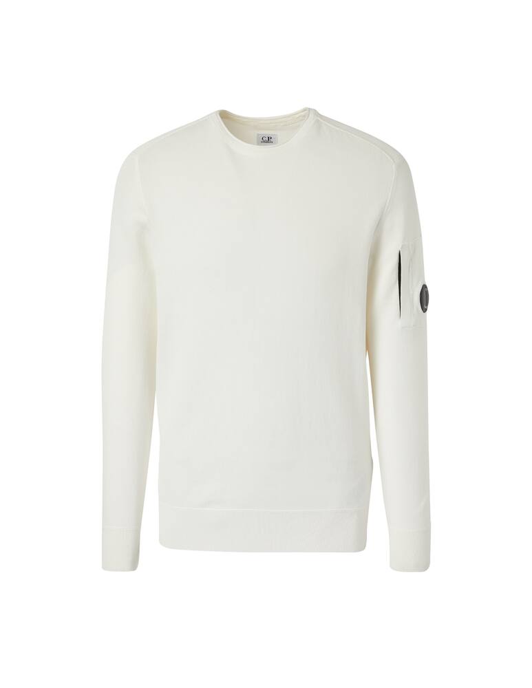 rinascente Cp Company Lens roundneck sweatshirt - white