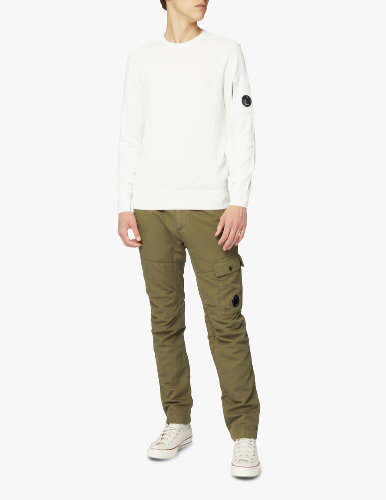 rinascente Cp Company Lens roundneck sweatshirt - white