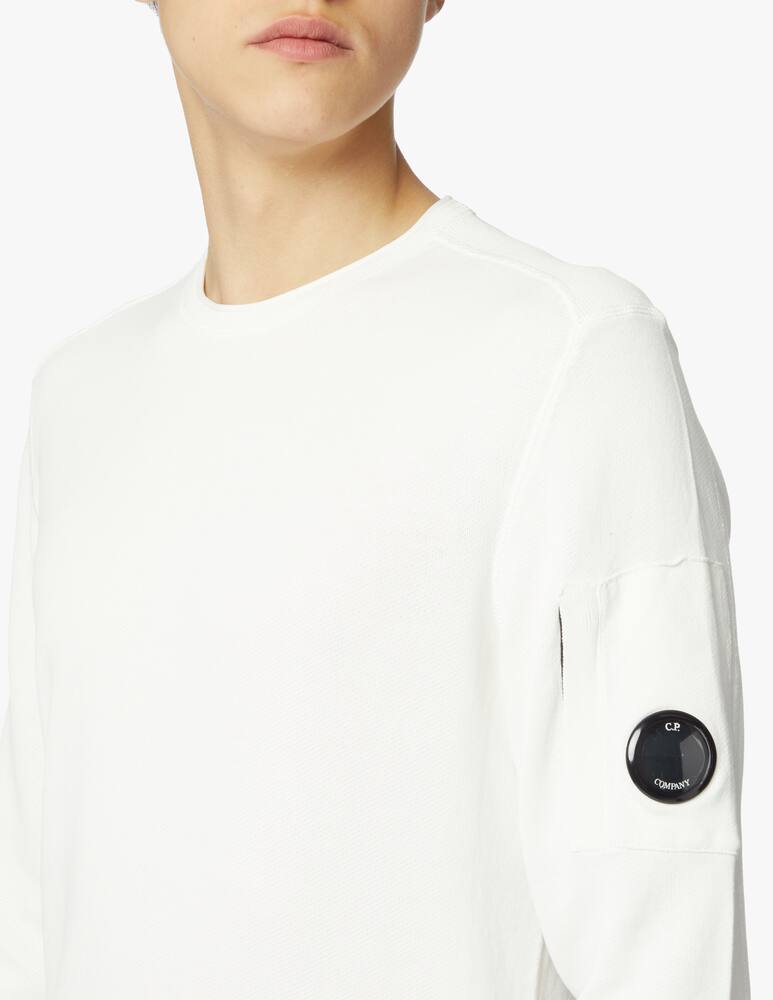 rinascente Cp Company Lens roundneck sweatshirt - white