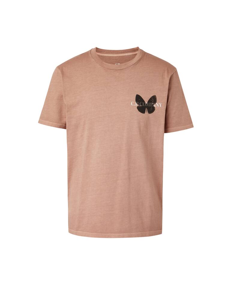 Cp Company Back butterflies t-shirt - pink - picture 5 Cp Company Back butterflies t-shirt - pink - picture 5