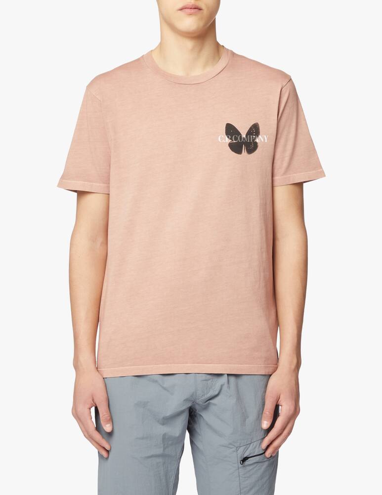 Cp Company Back butterflies t-shirt - pink - picture 1 Cp Company Back butterflies t-shirt - pink - picture 1