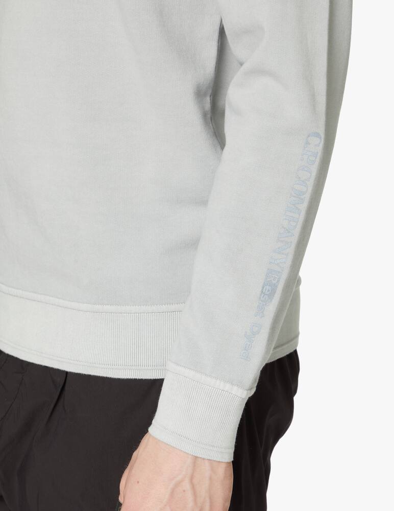 rinascente Cp Company Felpa leggera girocollo resist dyed - grigio