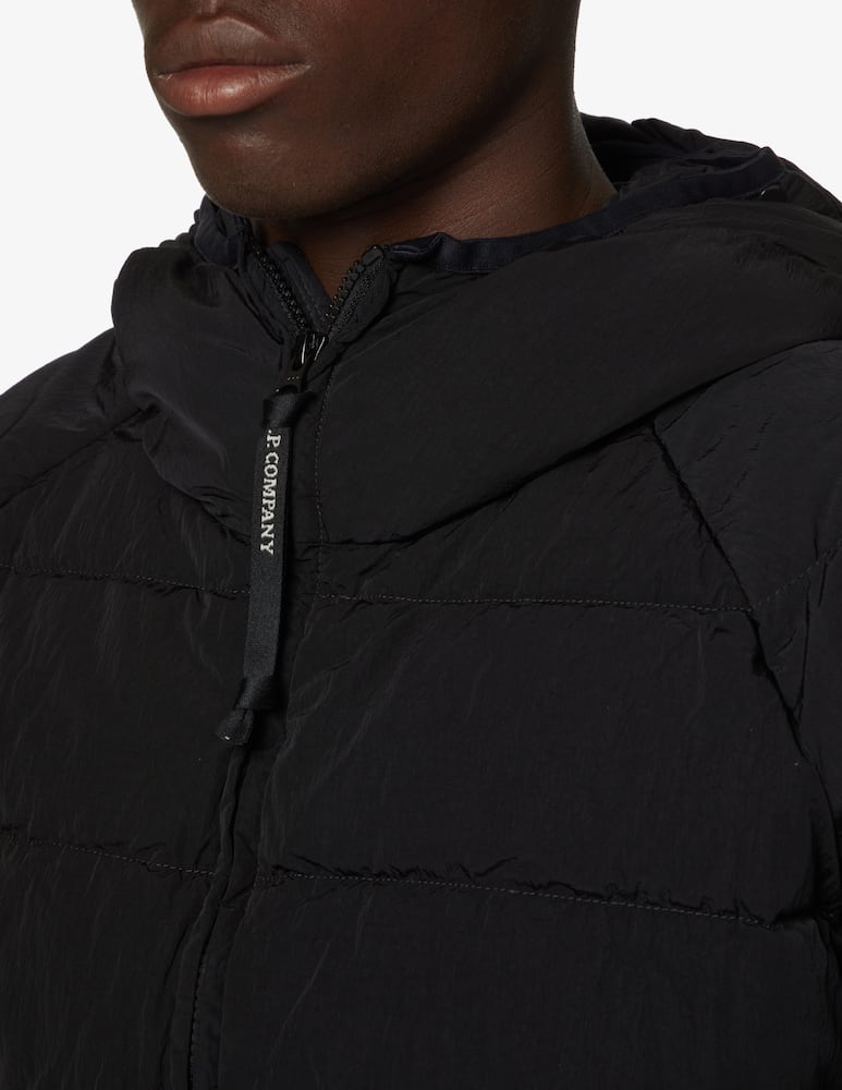 rinascente Cp Company Eco chrome r gogol down jacket - Black