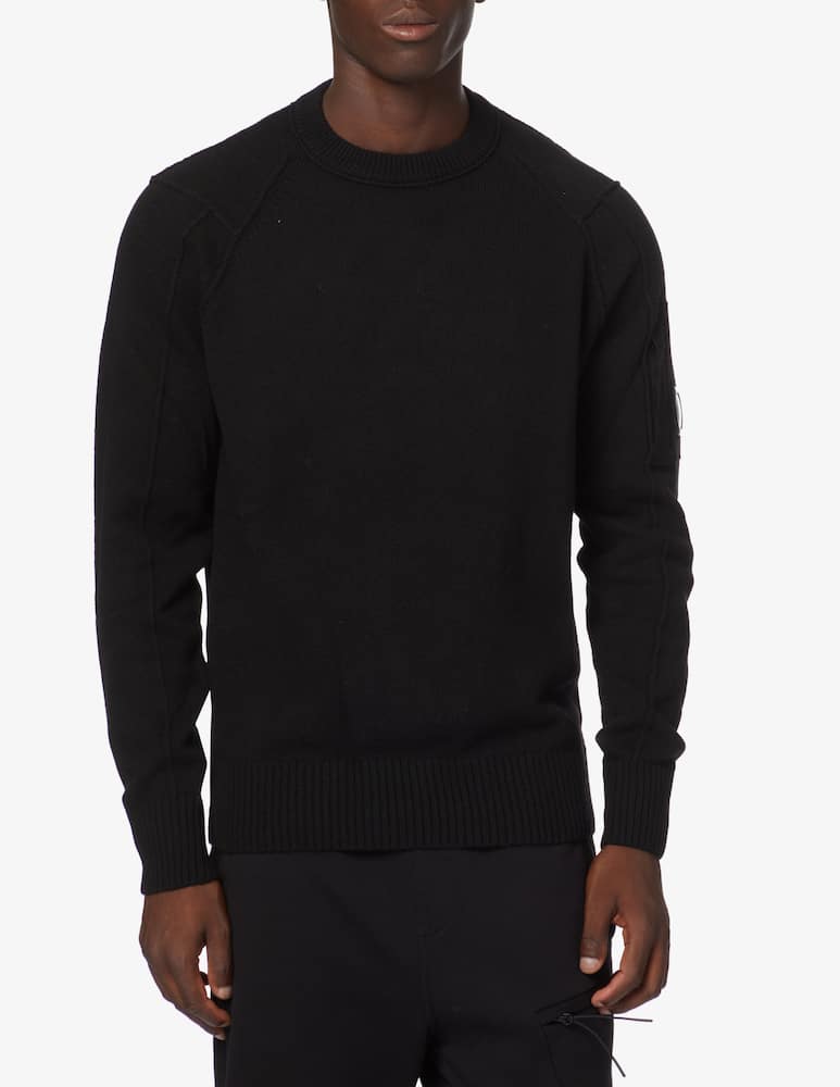 rinascente Cp Company Maglia girocollo in lana - Nero