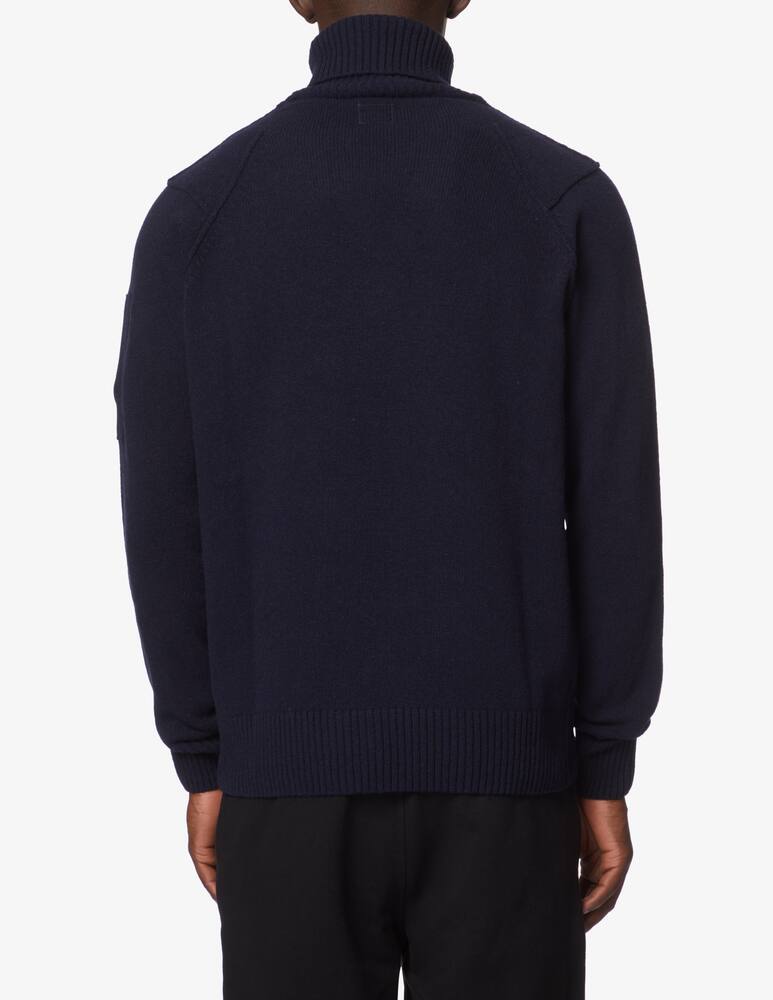 rinascente Cp Company Turtleneck lambswool - Blue
