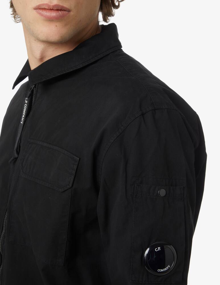 rinascente Cp Company Camicia con zip - Nero