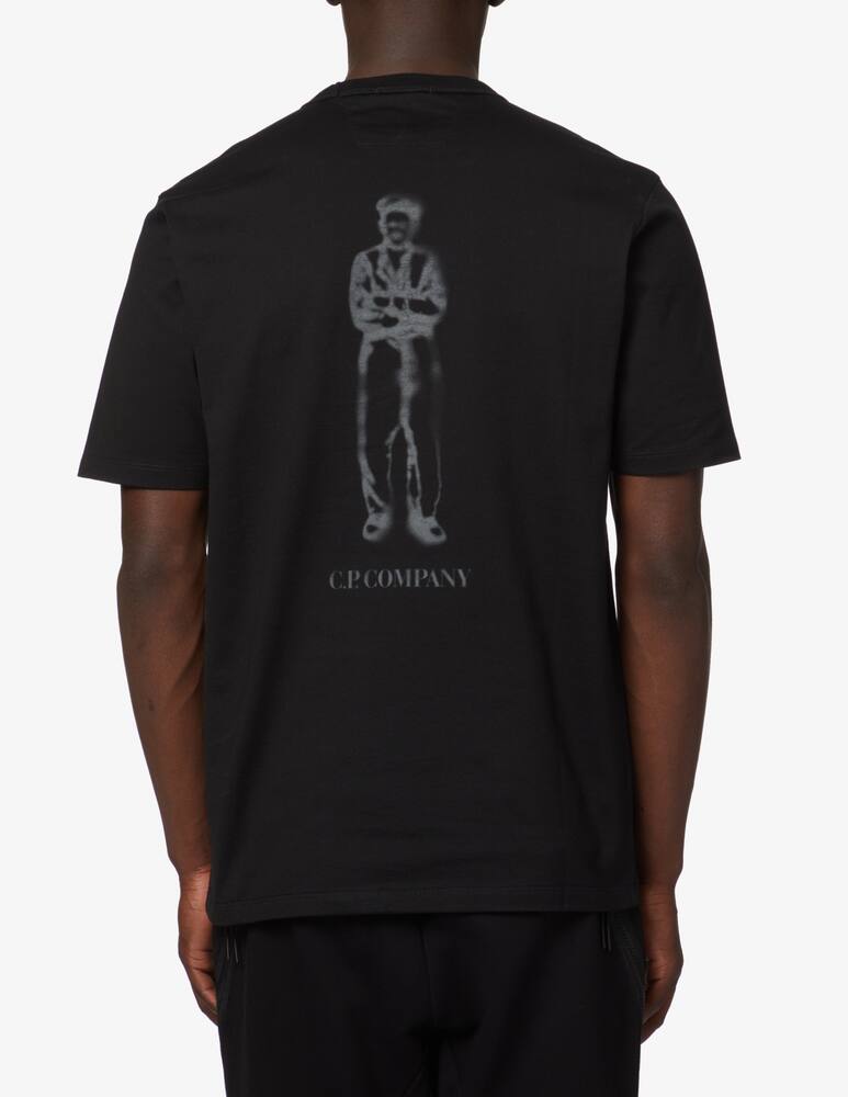 rinascente Cp Company Sailor back t-shirt - Black