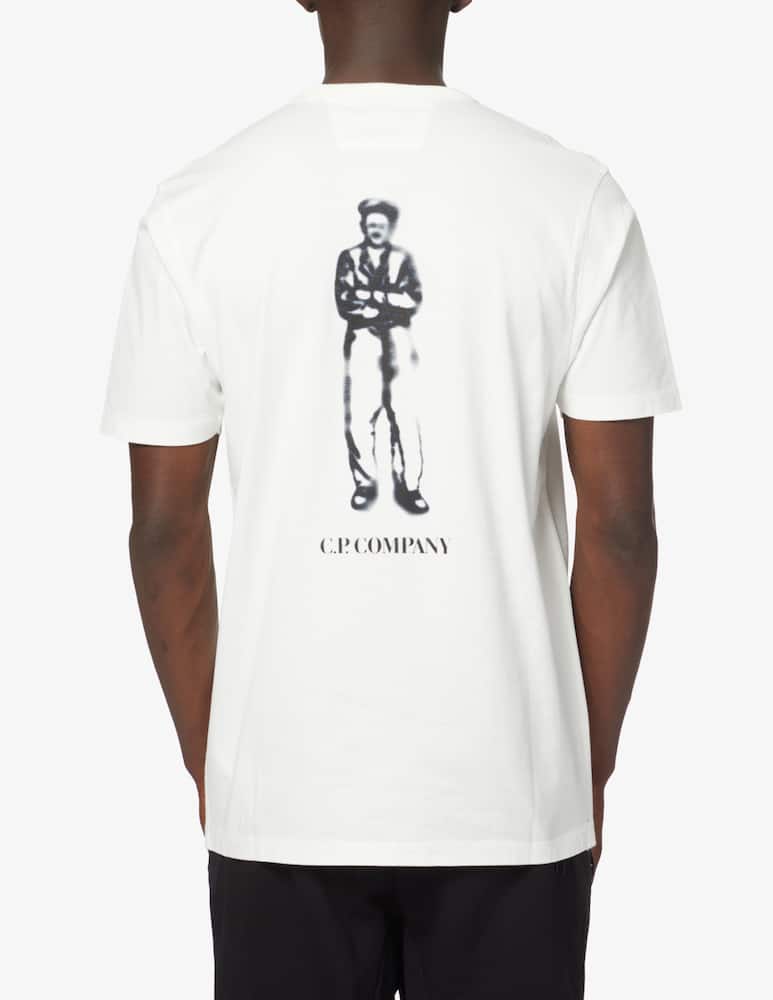 rinascente Cp Company Sailor back t-shirt - White