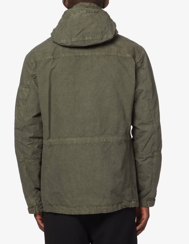 rinascente Cp Company Garment dyed batik jacket - Green