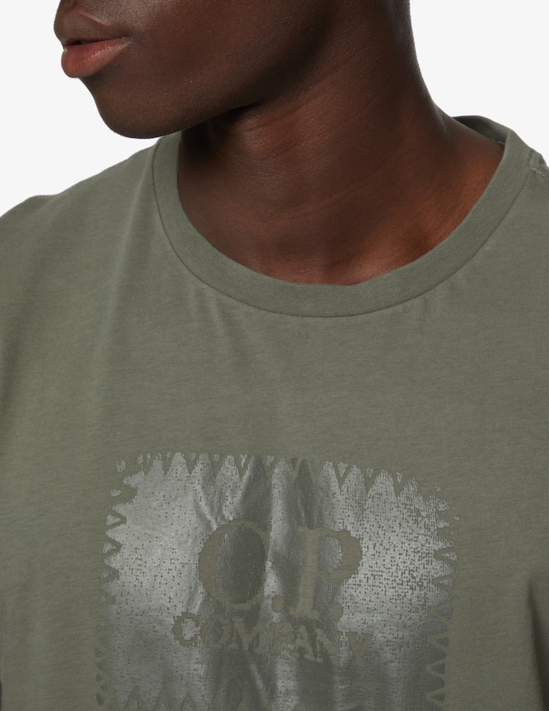 rinascente Cp Company Big logo t-shirt - Green