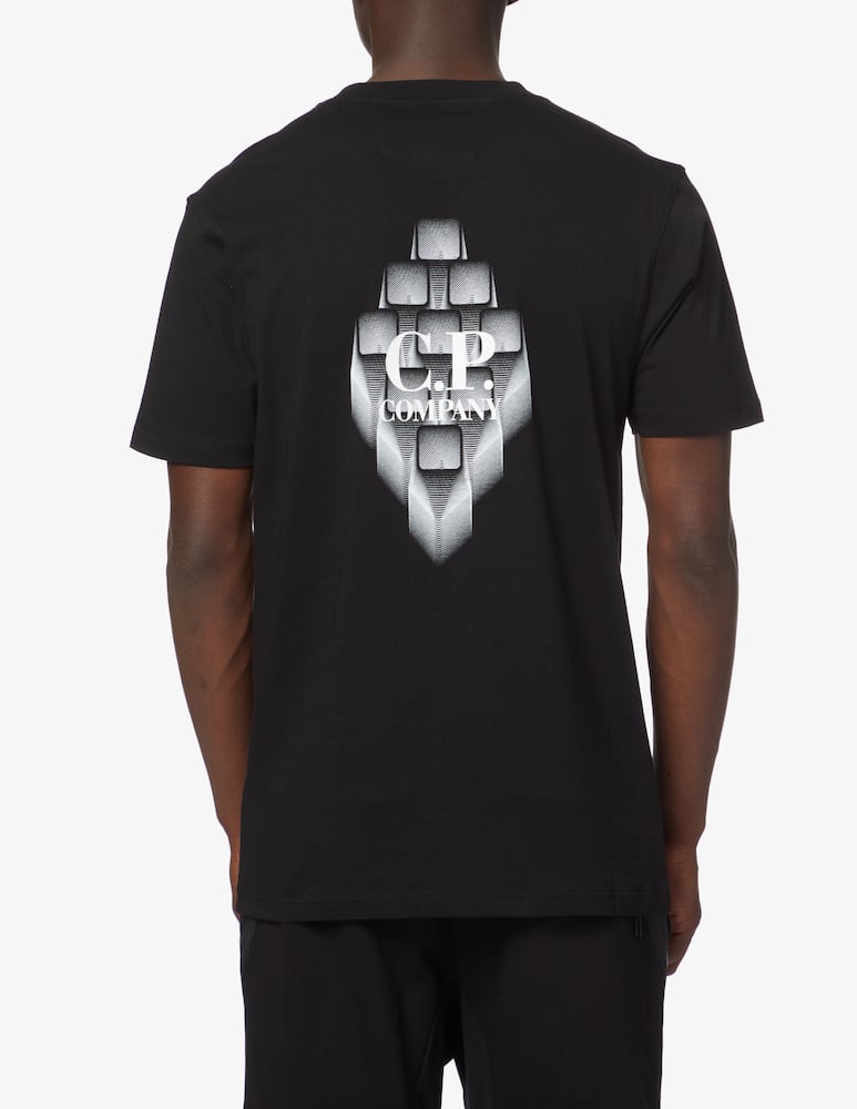 rinascente Cp Company Back cubes t-shirt - Black