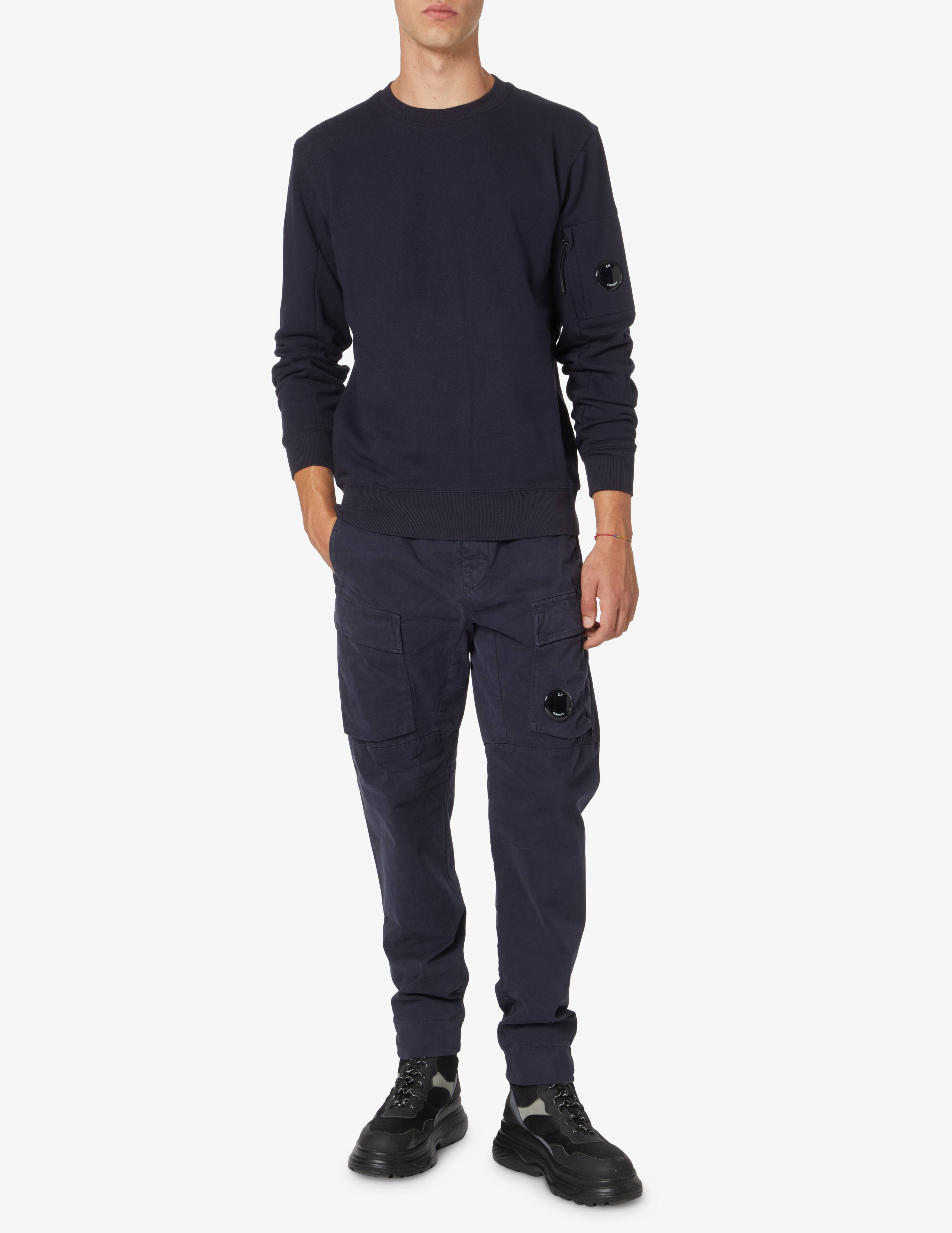 C.P. Company pantaloni cargo bambino misto lino beige main image 1