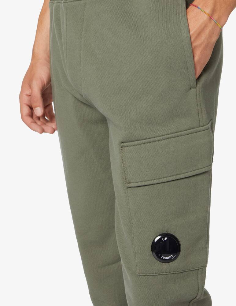 Cp Company Pantalone in felpa cargo lente - Oliva - immagine 4 Cp Company Pantalone in felpa cargo lente - Oliva - immagine 4