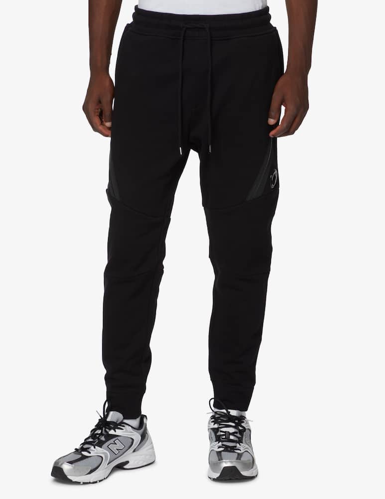 rinascente Cp Company Zip lens sweatpants - Black