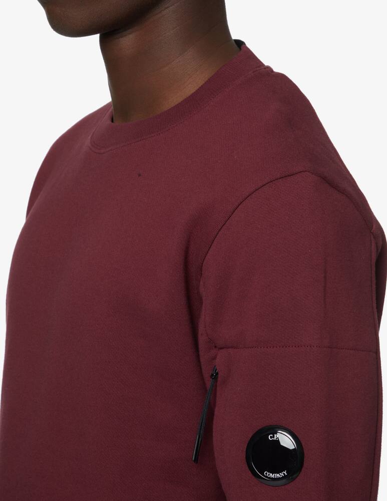 Cp Company Lens roundneck sweatshirt - Red - picture 4 Cp Company Lens roundneck sweatshirt - Red - picture 4