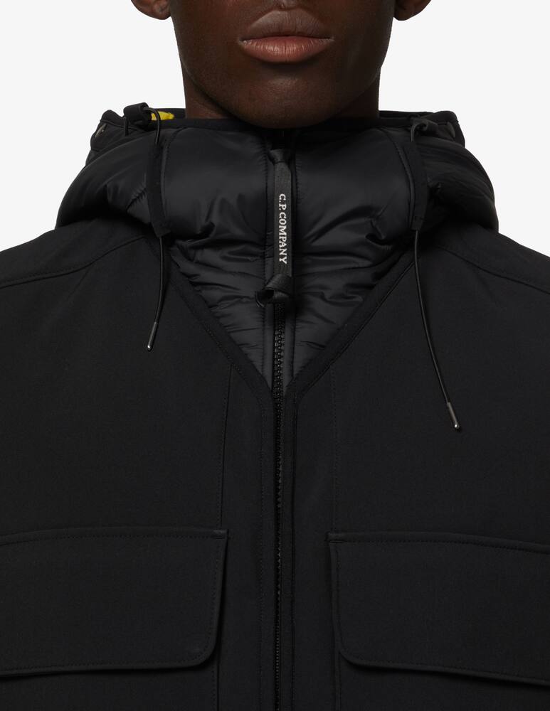 rinascente Cp Company Chrome mixed vest - Black