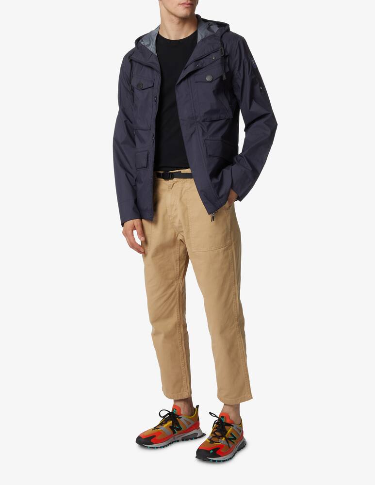 rinascente Dolomite Giacca con cappuccio field in nylon - blu