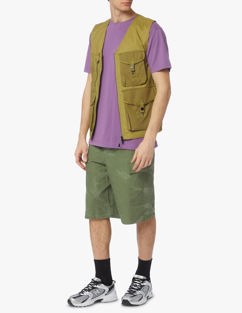 rinascente Dolomite Vest multi pocket nylon - green