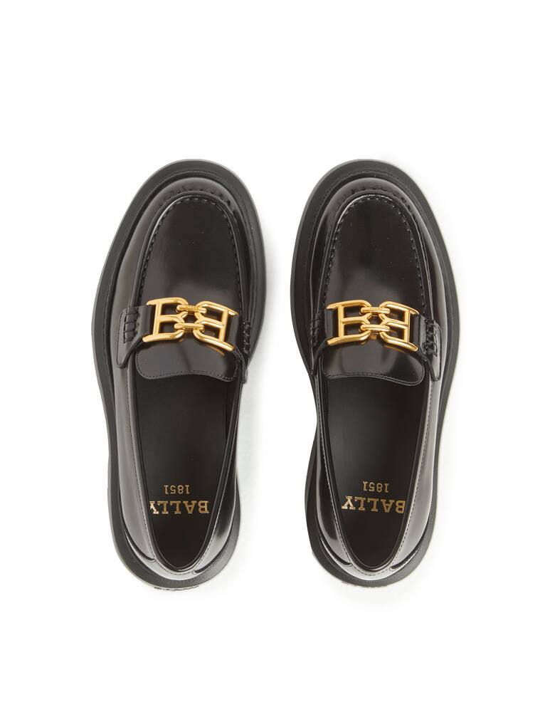 rinascente Bally Mocassino in pelle Gioia - nero