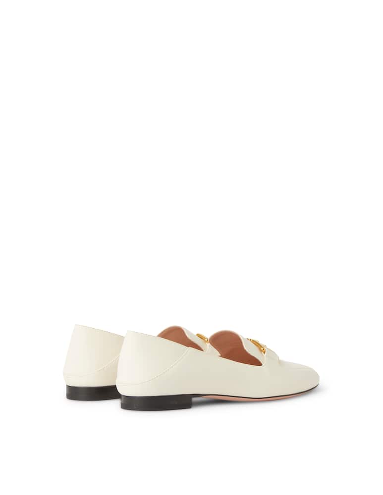 rinascente Bally Ellah loafers in plain leather - black