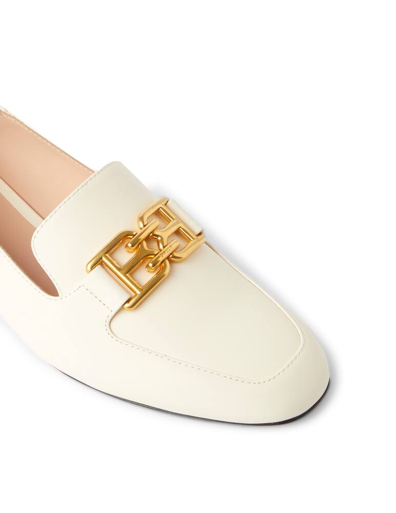 rinascente Bally Ellah loafers in plain leather - black