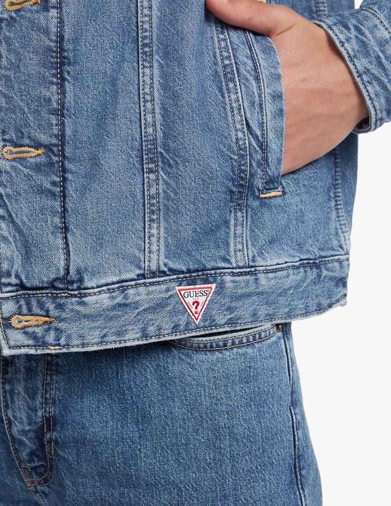 Guess Jeans Denim trucker jacket - picture 4