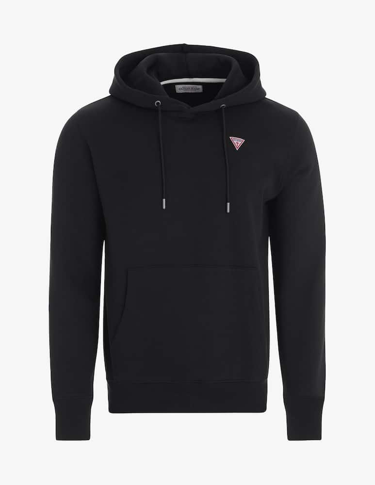Guess Jeans Felpa con cappuccio small triangle - immagine 1 Guess Jeans Felpa con cappuccio small triangle - immagine 1