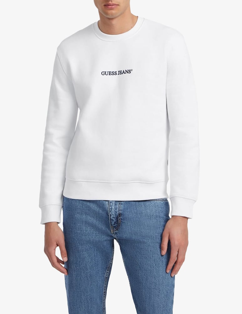 rinascente Guess Jeans Felpa slim logo