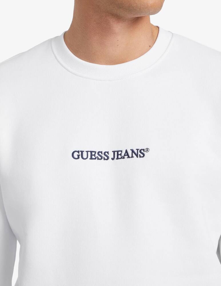 rinascente Guess Jeans Felpa slim logo
