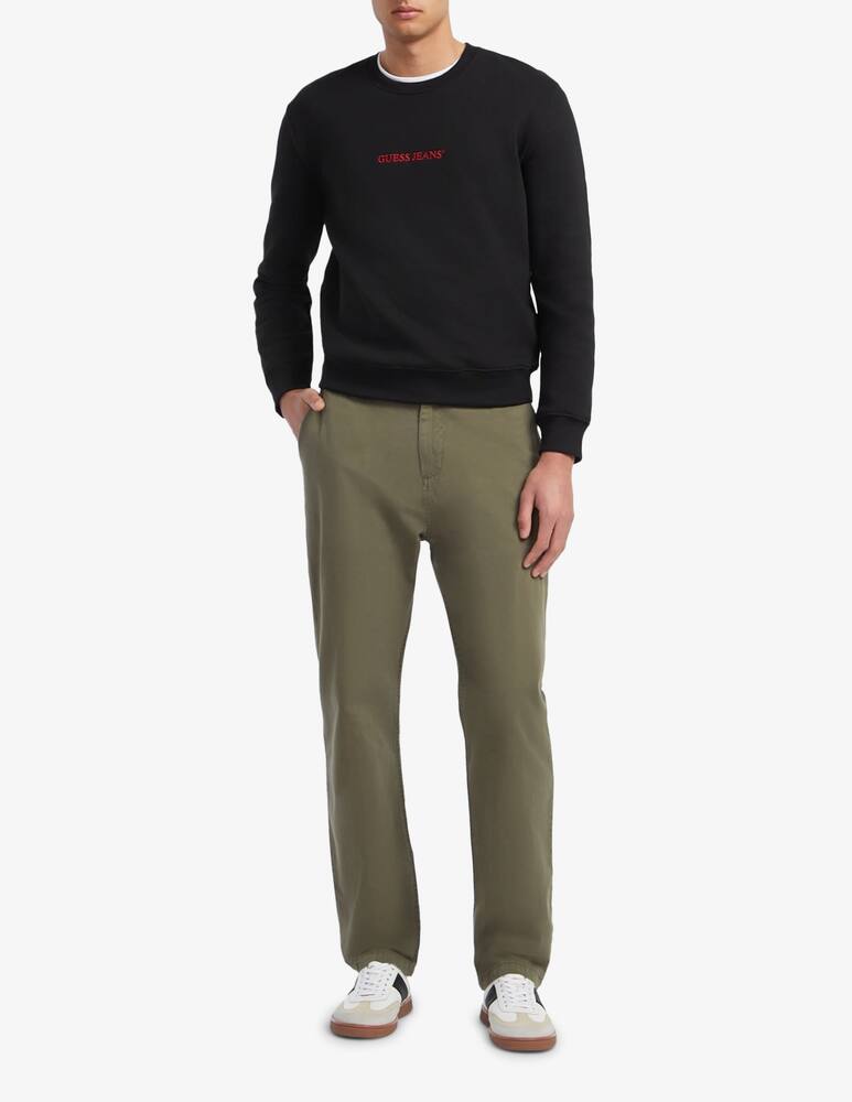 rinascente Guess Jeans Felpa slim logo Guess