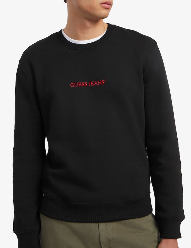 Guess Jeans Logo embroidered sweatshirt - picture 4 Guess Jeans Logo embroidered sweatshirt - picture 4