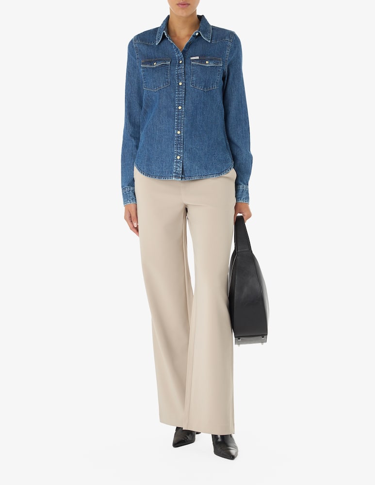 rinascente Guess Jeans GJ slim denim shirt